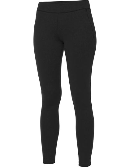 Damen Leggings Strass Schriftzug