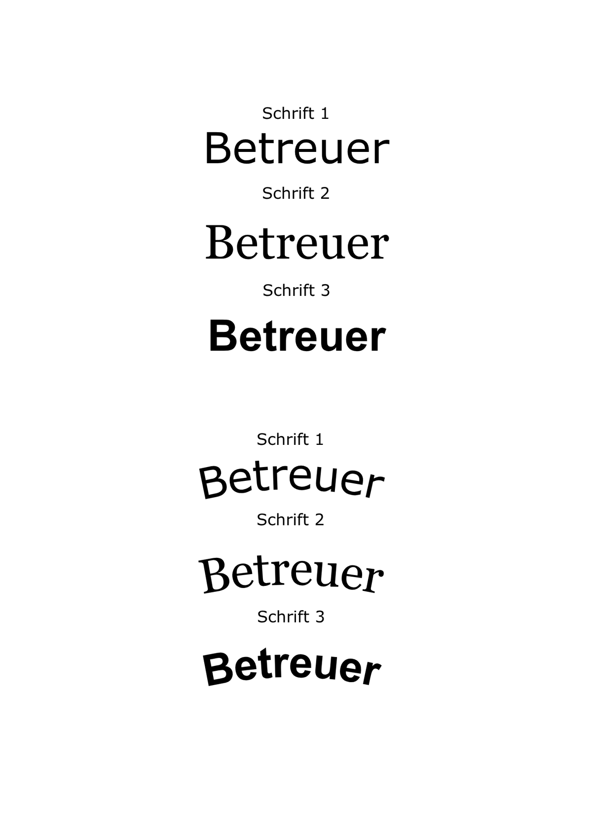 Herren T-Shirt / Funktionshirt Druck "Betreuer / Betreuerteam"