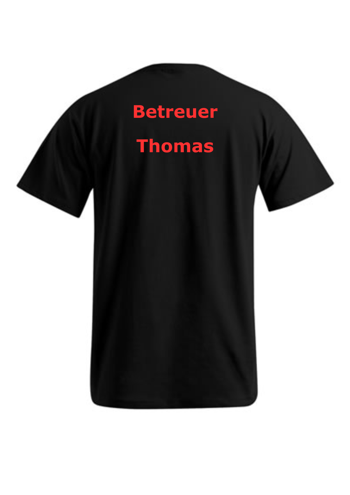 Herren T-Shirt / Funktionshirt Druck "Betreuer / Betreuerteam"
