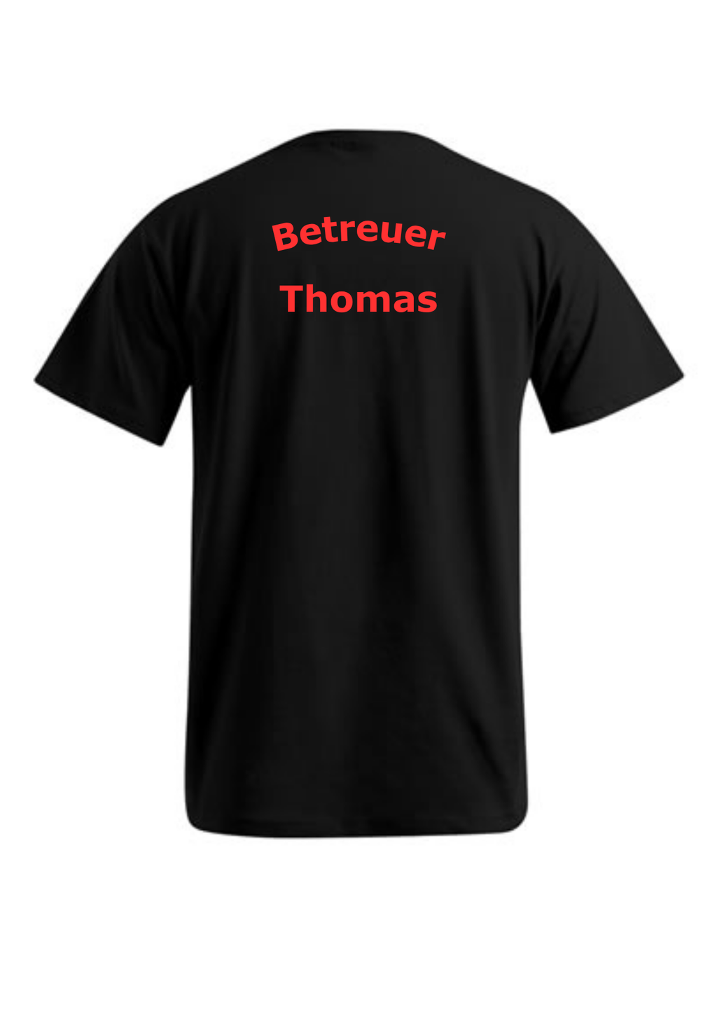Herren T-Shirt / Funktionshirt Druck "Betreuer / Betreuerteam"