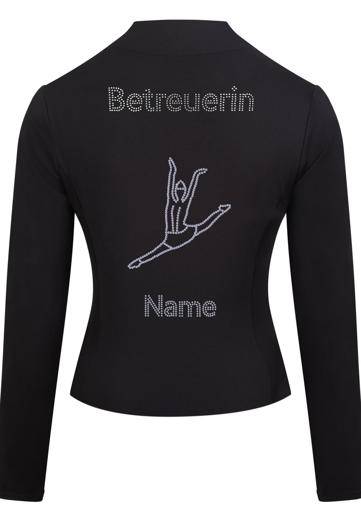 Sportjacke Damen Strass "Betreuerin"