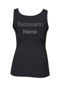 Damen Tank Top Strass "Betreuerin"