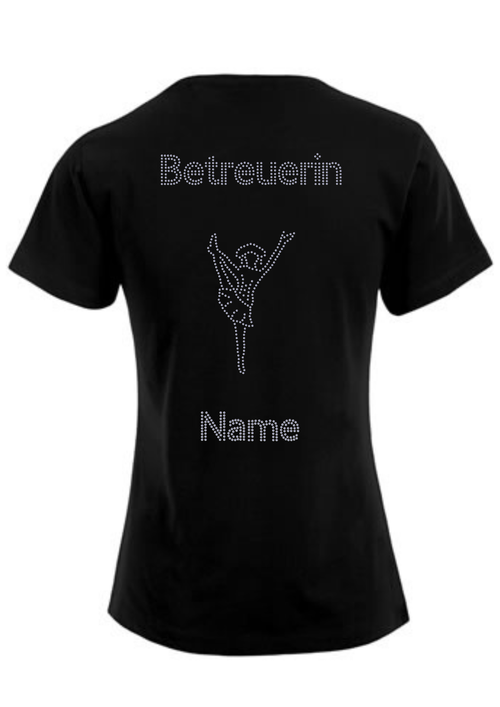 Damen Funktionsshirt Strass „Betreuerin“