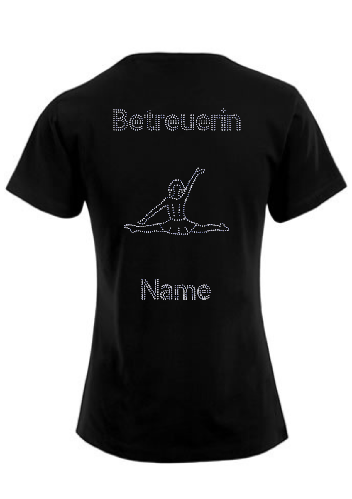 Damen T-Shirt Strass „Betreuerin“