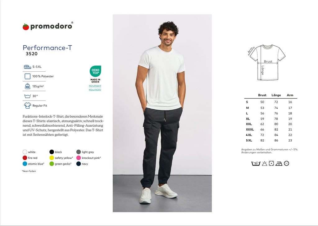 Herren T-Shirt / Funktionsshirt Druck „Tanzpaar“