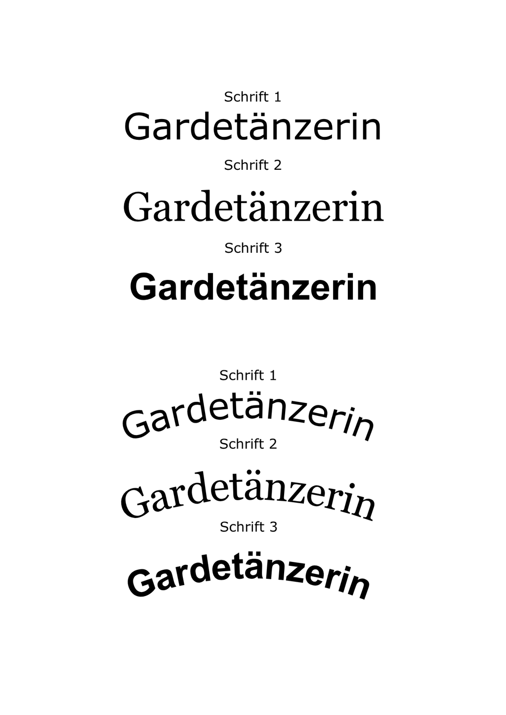 Girls T-Shirt / Funktionshirt  Druck "Gardetänzerin"
