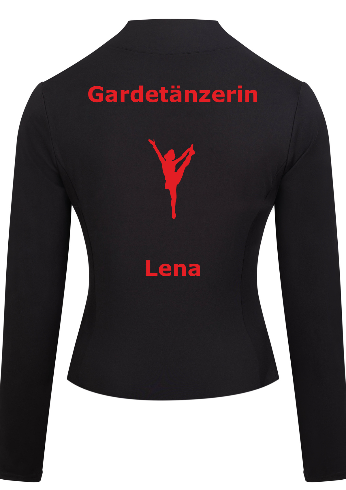 Sportjacke Damen Druck "Gardetänzerin"