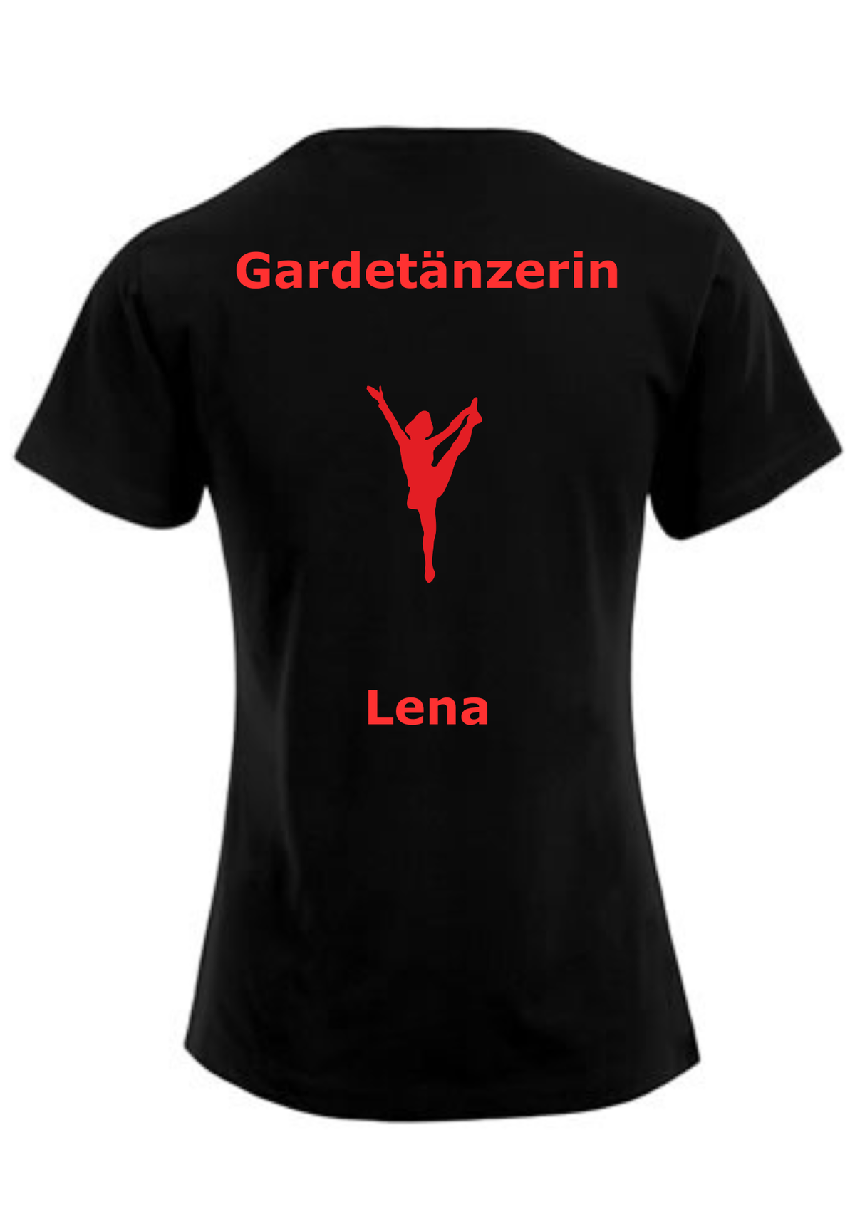Damen T-Shirt / Funktionshirt / Top Druck "Gardetänzerin"
