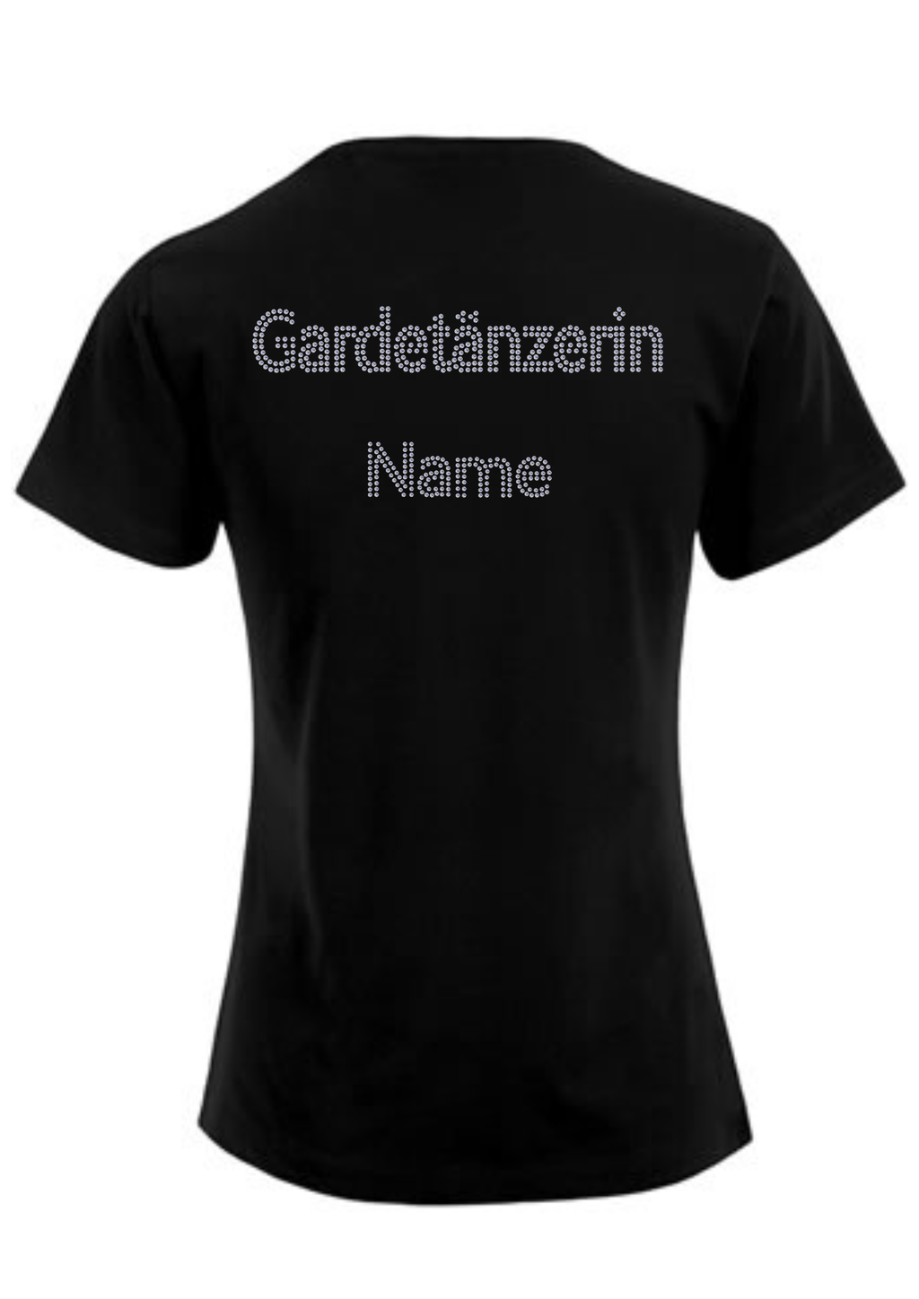 Damen Funktionsshirt Strass „Gardetänzerin“