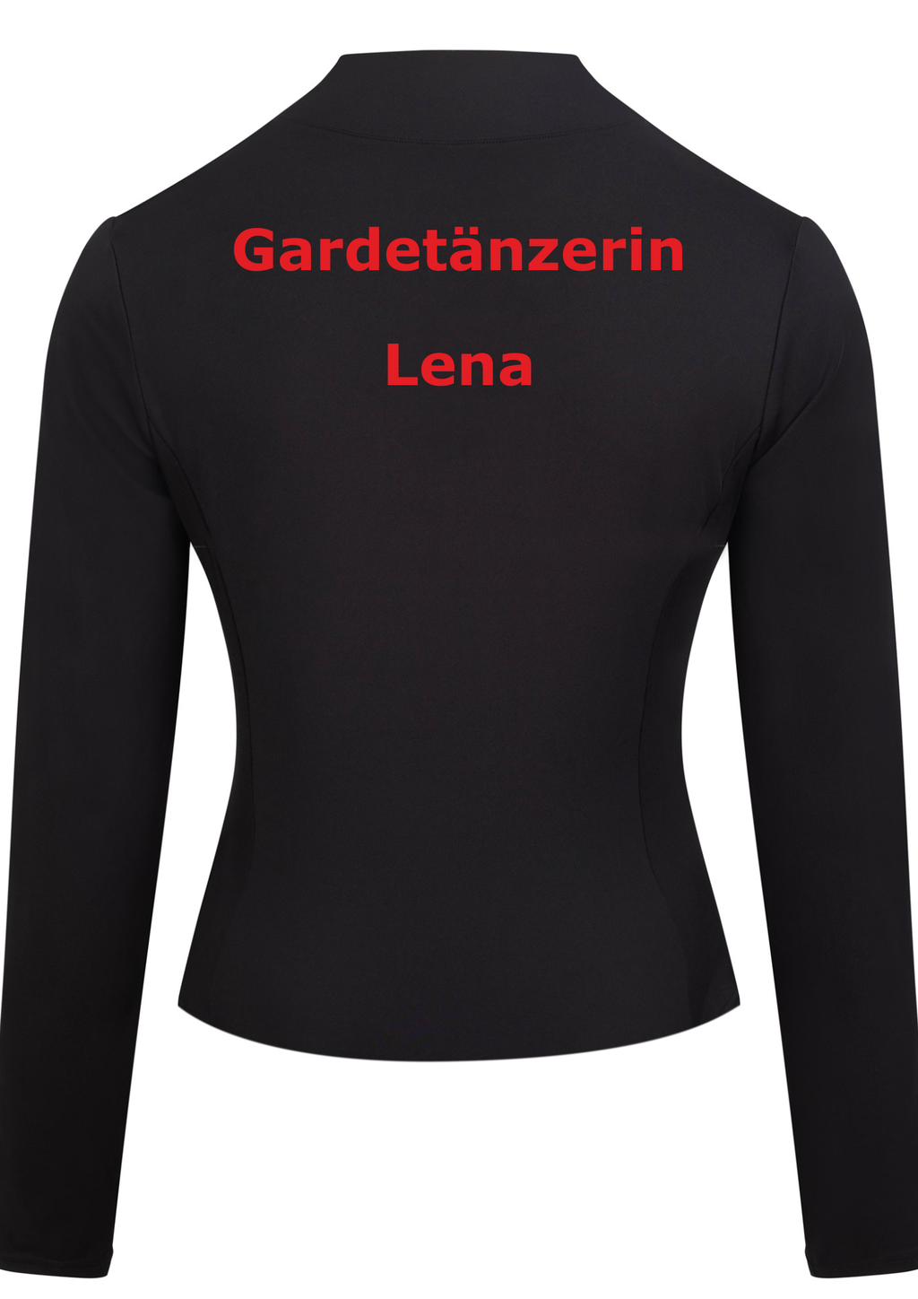 Sportjacke Damen Druck "Gardetänzerin"