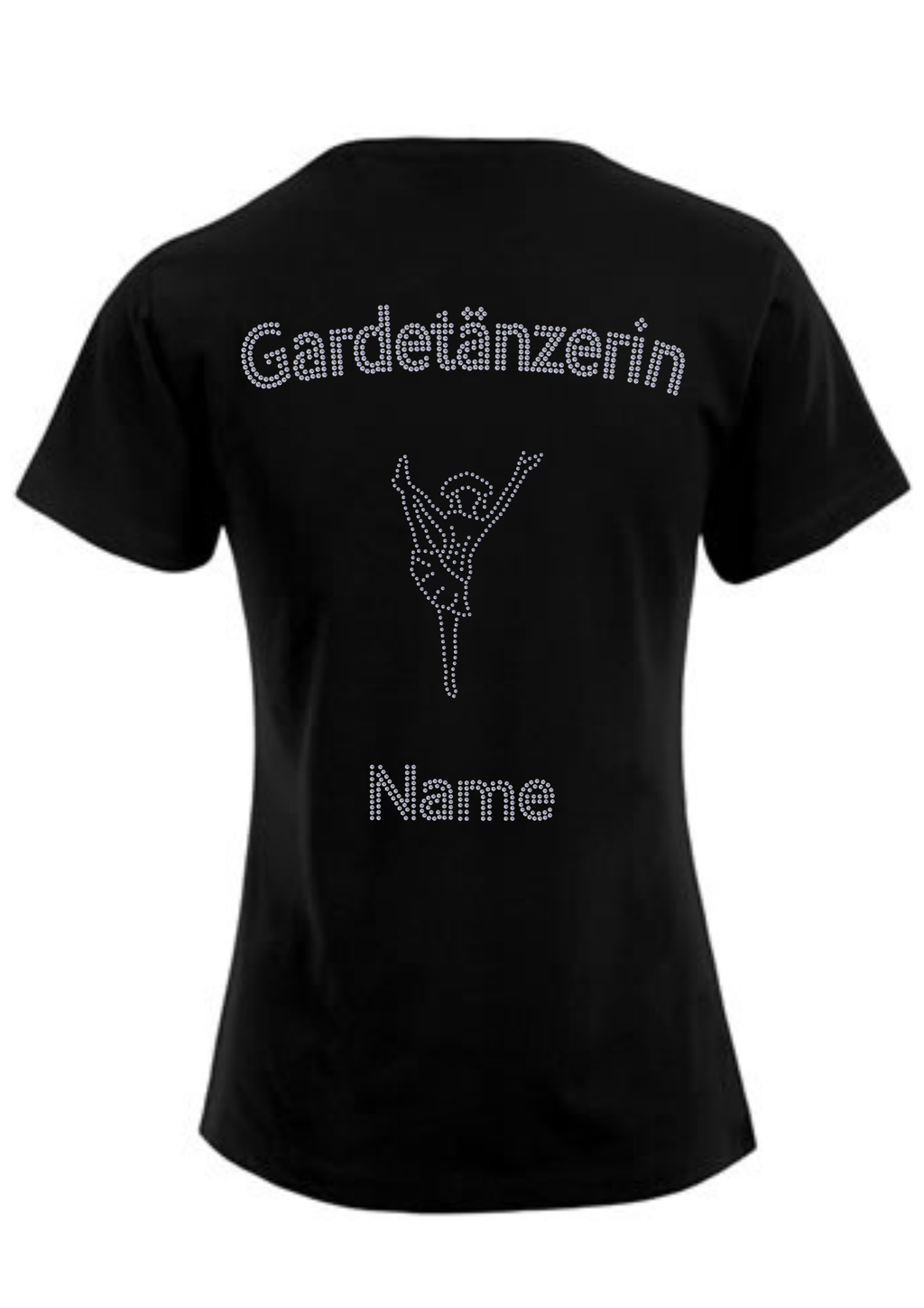 Girls  Funktionsshirt Strass „Gardetänzerin“