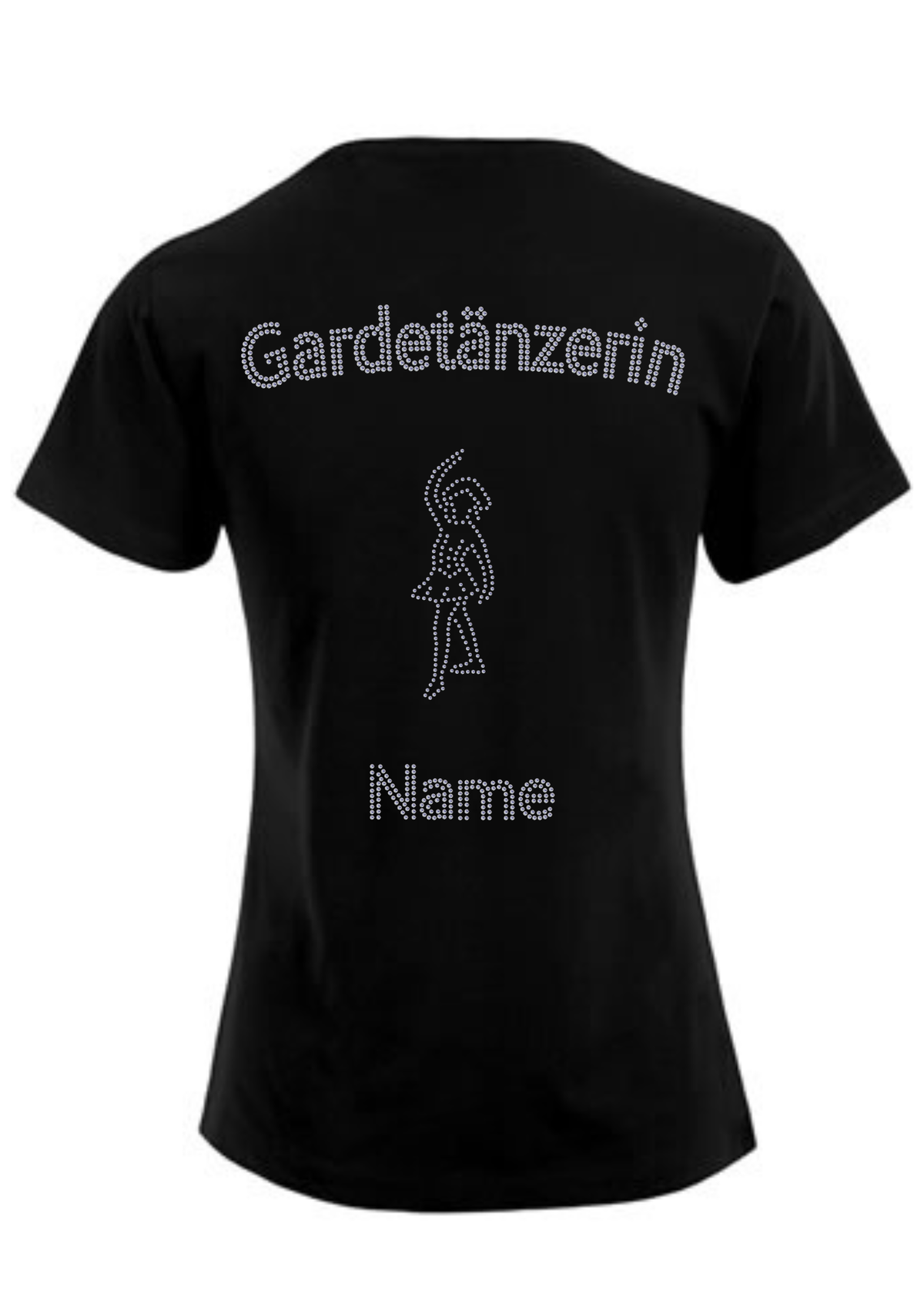 Damen Funktionsshirt Strass „Gardetänzerin“