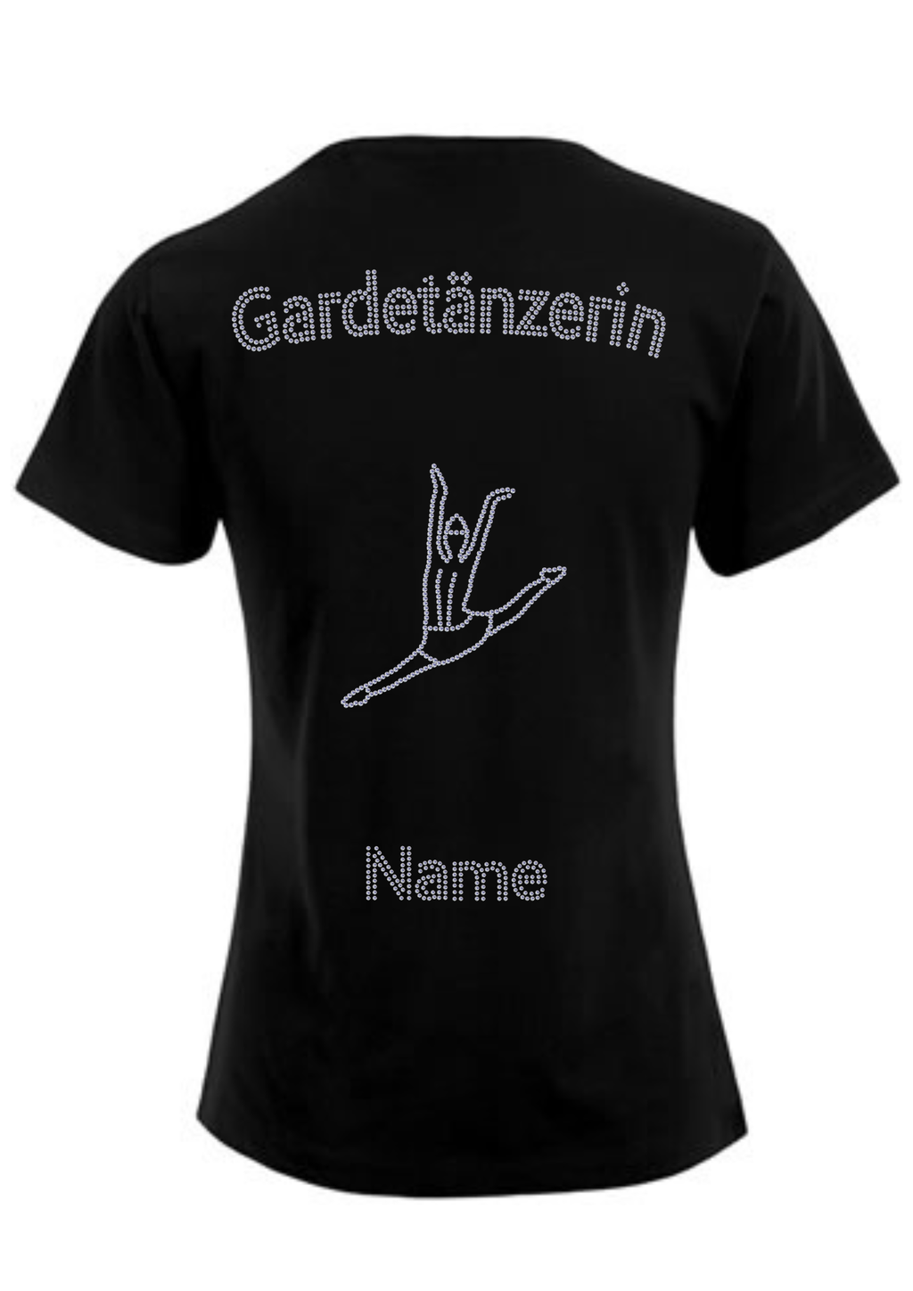 Girls  Funktionsshirt Strass „Gardetänzerin“