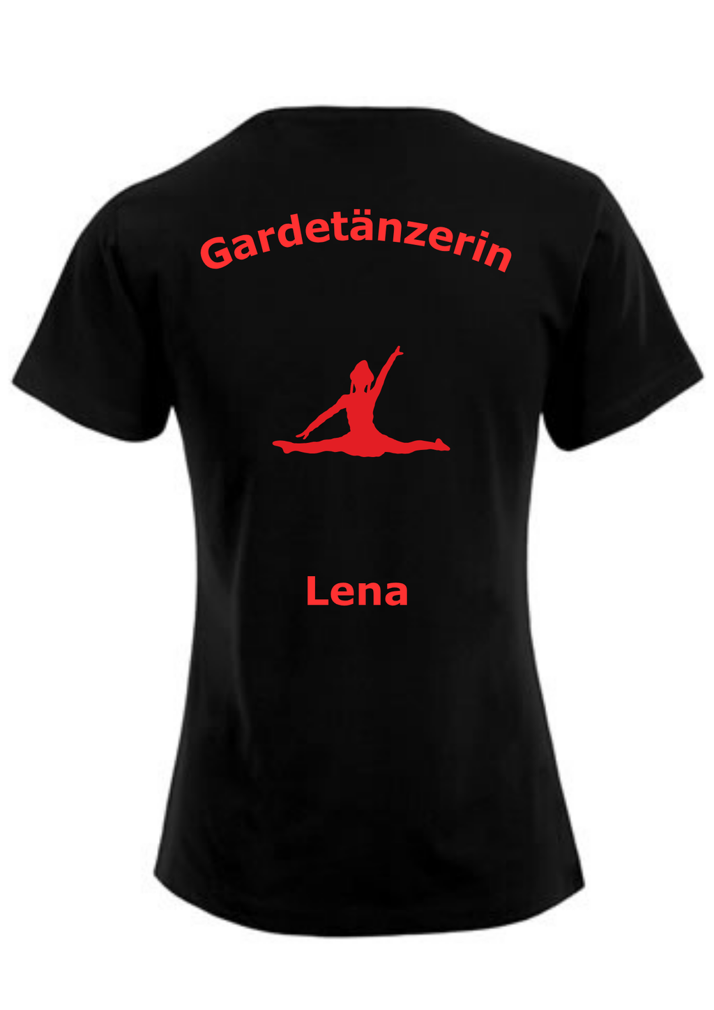 Girls T-Shirt / Funktionshirt  Druck "Gardetänzerin"