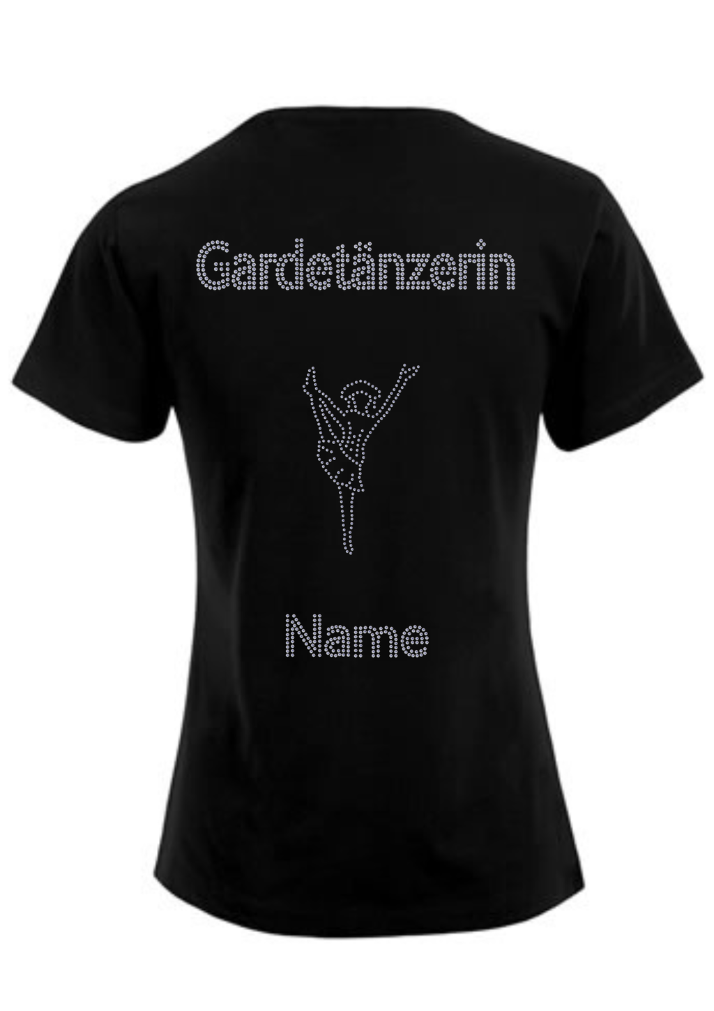 Girls  Funktionsshirt Strass „Gardetänzerin“