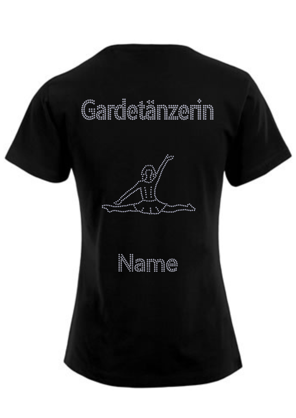 Girls  Funktionsshirt Strass „Gardetänzerin“