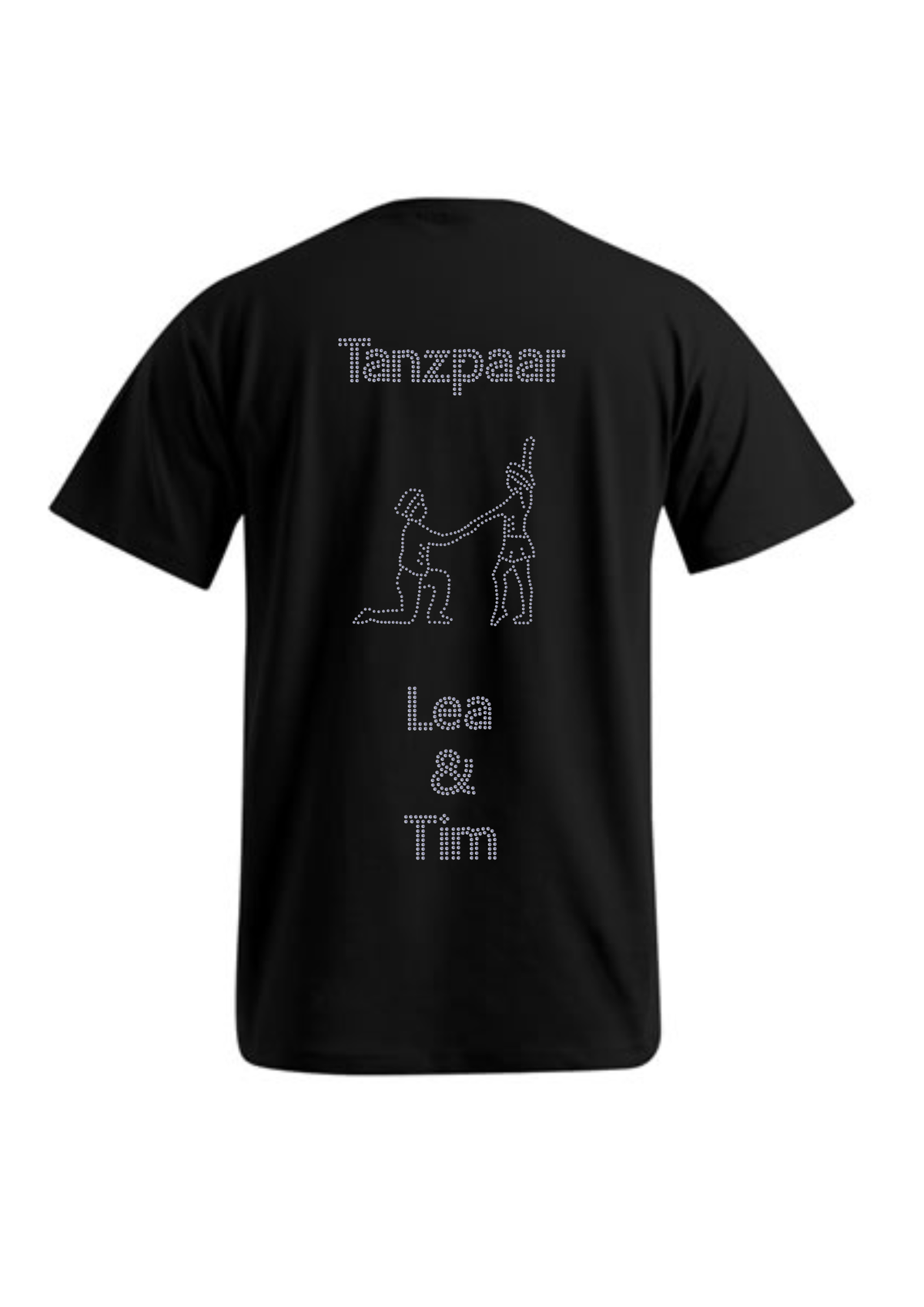 Herren Funktionsshirt Strass „Tanzpaar“