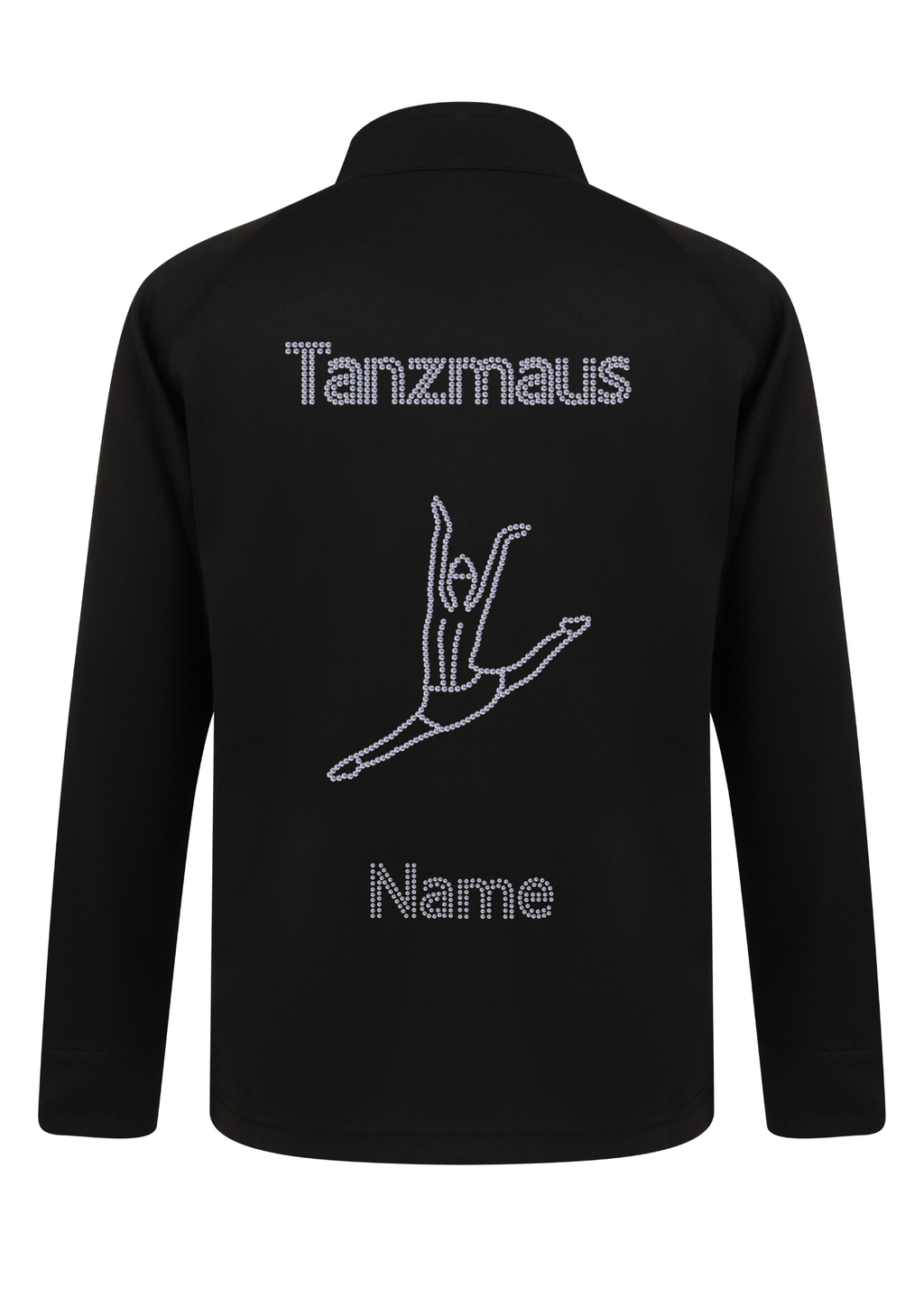 Sportjacke Kids Strass "Tanzmaus"