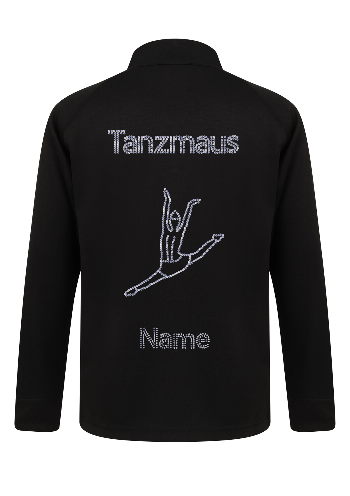 Sportjacke Kids Strass "Tanzmaus"