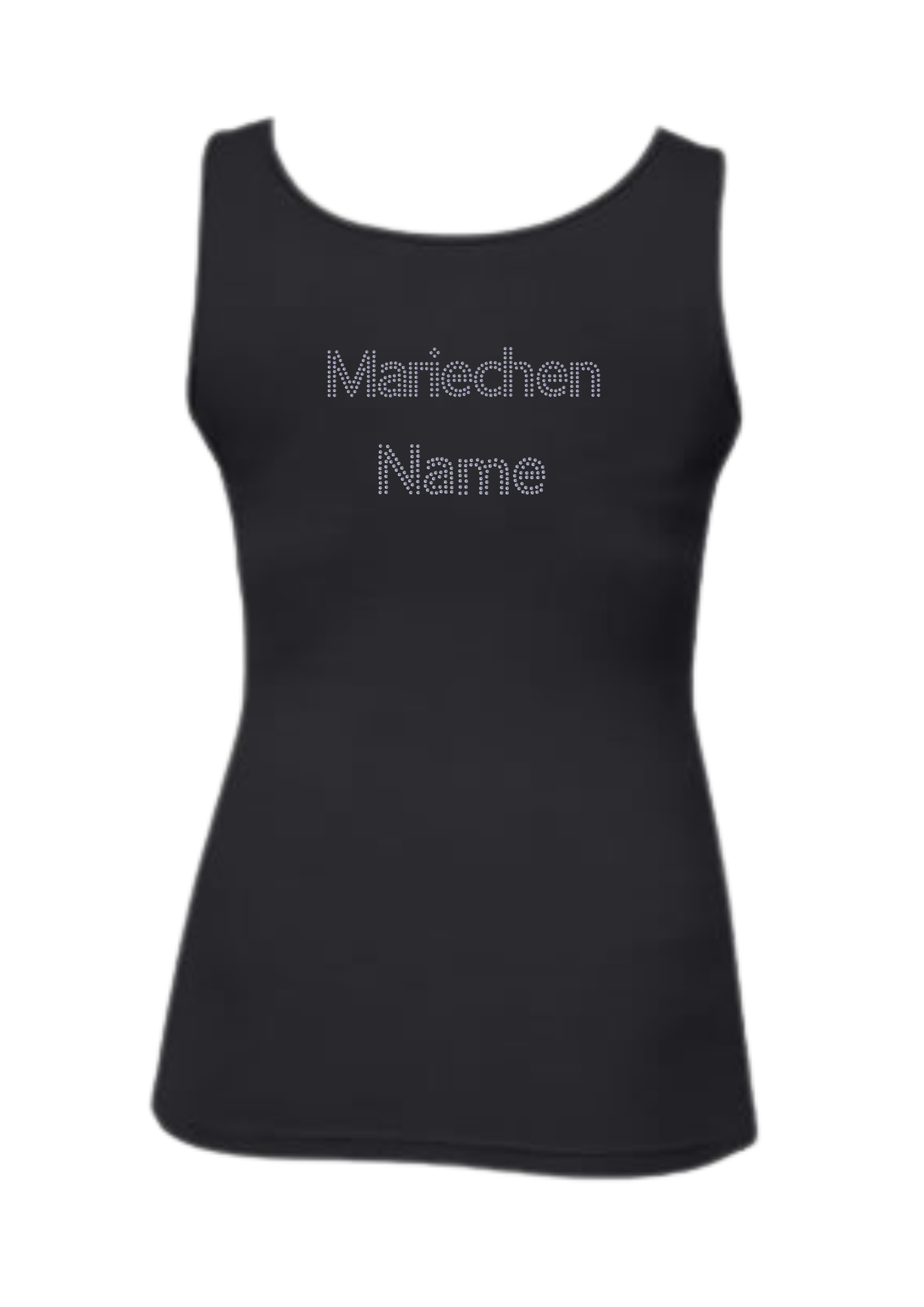 Damen Tank Top Strass "Mariechen"