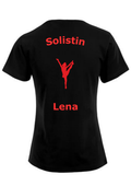 Damen T-Shirt / Funktionshirt / Top Druck "Solistin"