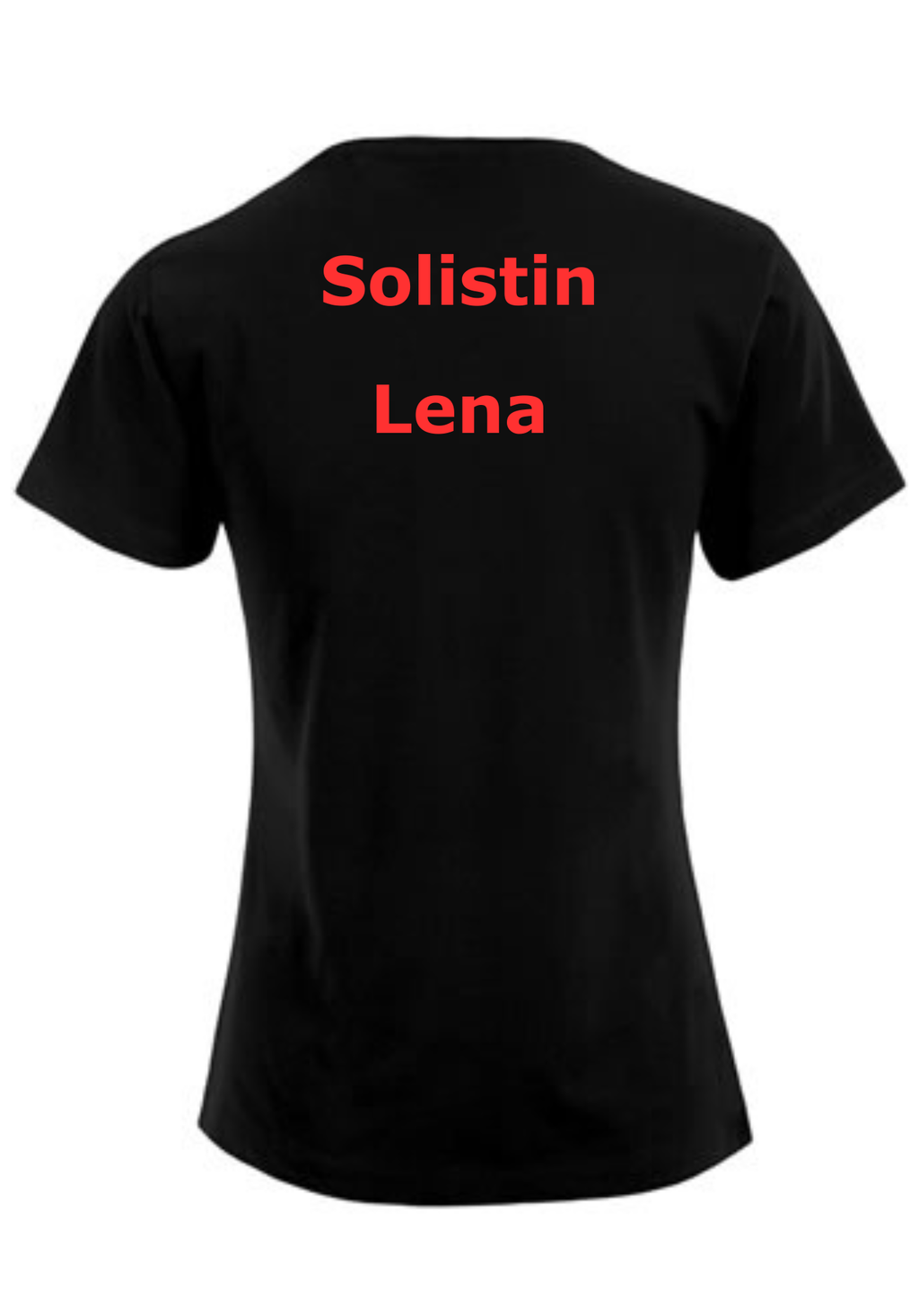 Damen T-Shirt / Funktionshirt / Top Druck "Solistin"