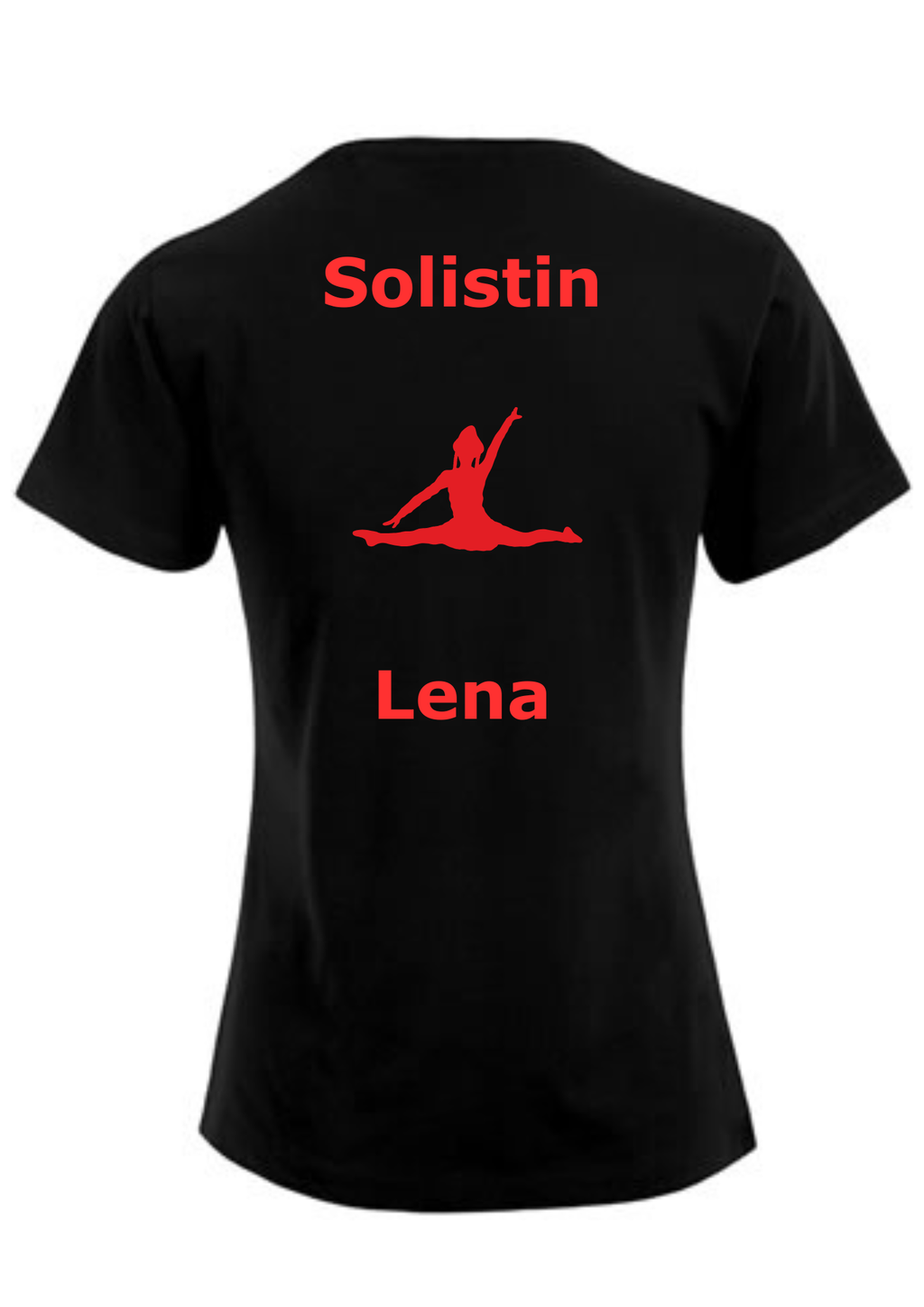 Damen T-Shirt / Funktionshirt / Top Druck "Solistin"