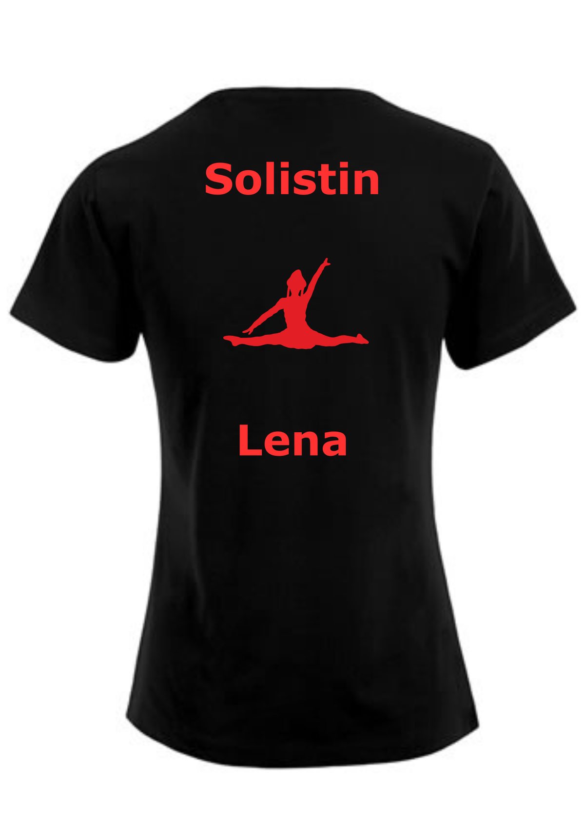 Damen T-Shirt / Funktionshirt / Top Druck "Solistin"