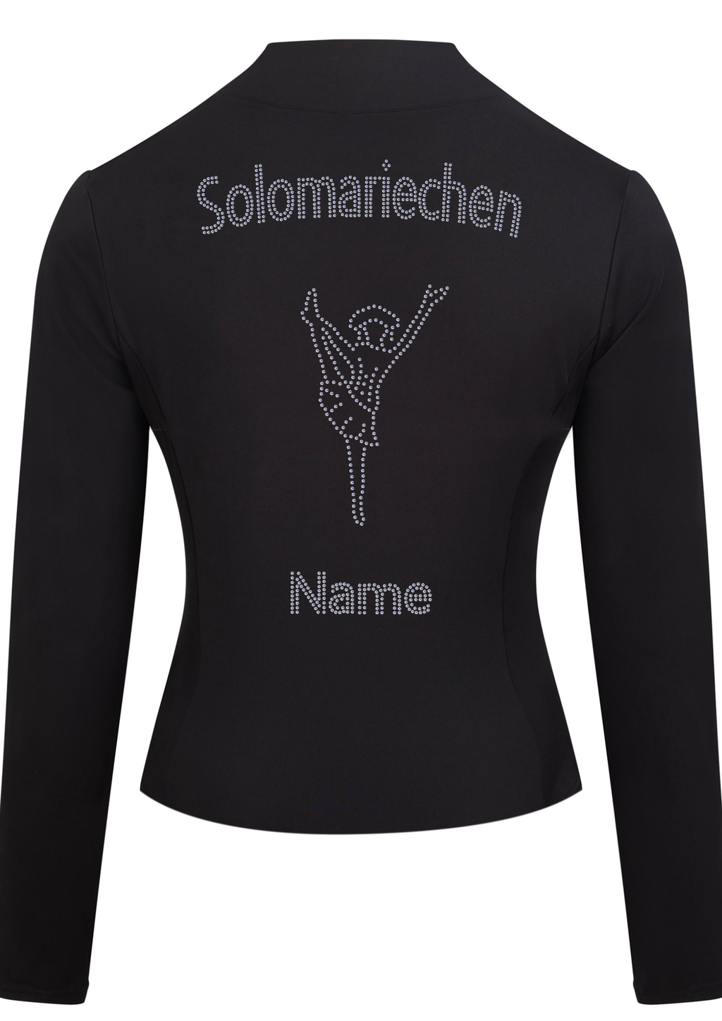 Sportjacke Damen Strass "Solomariechen"