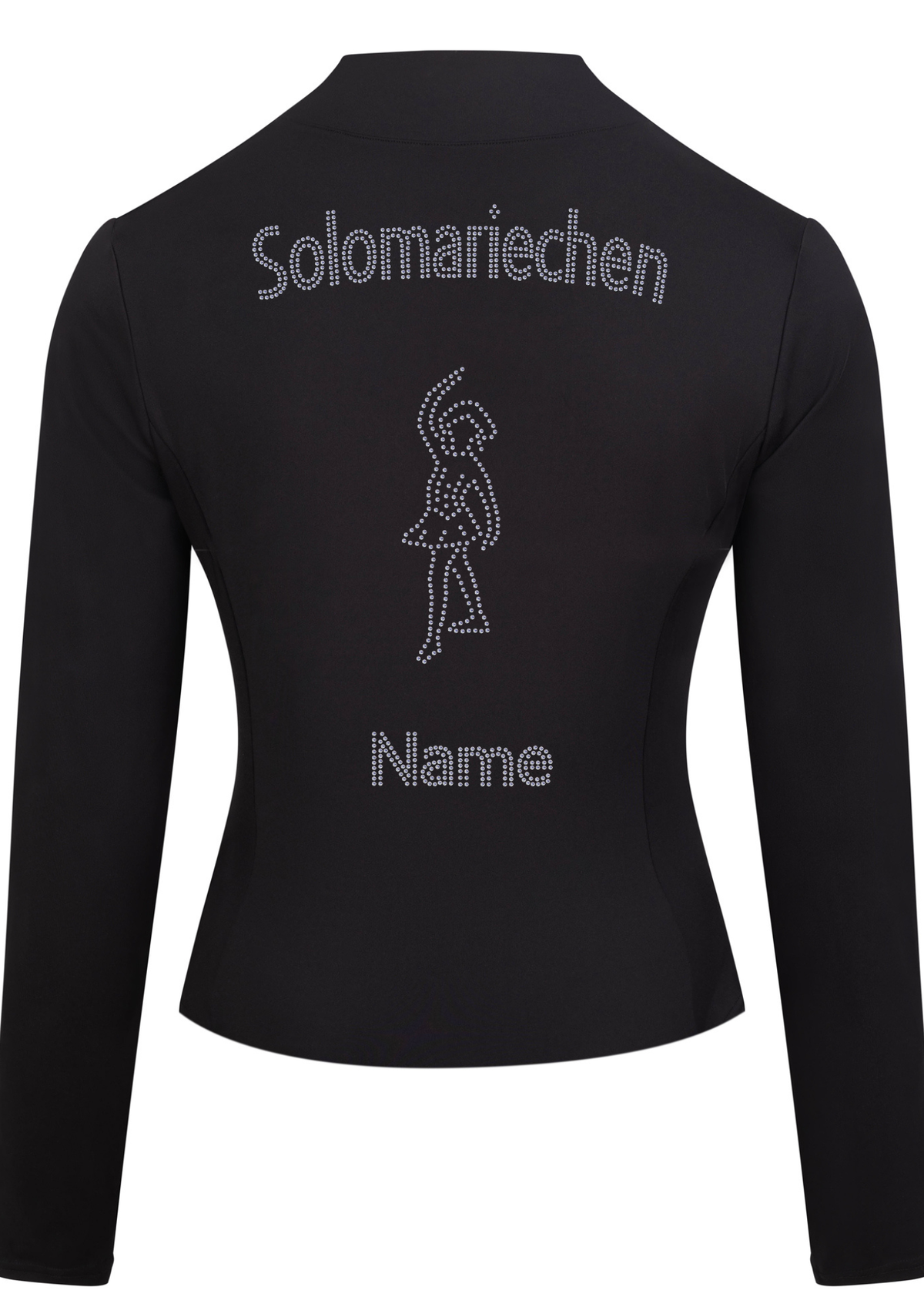 Sportjacke Damen Strass "Solomariechen"