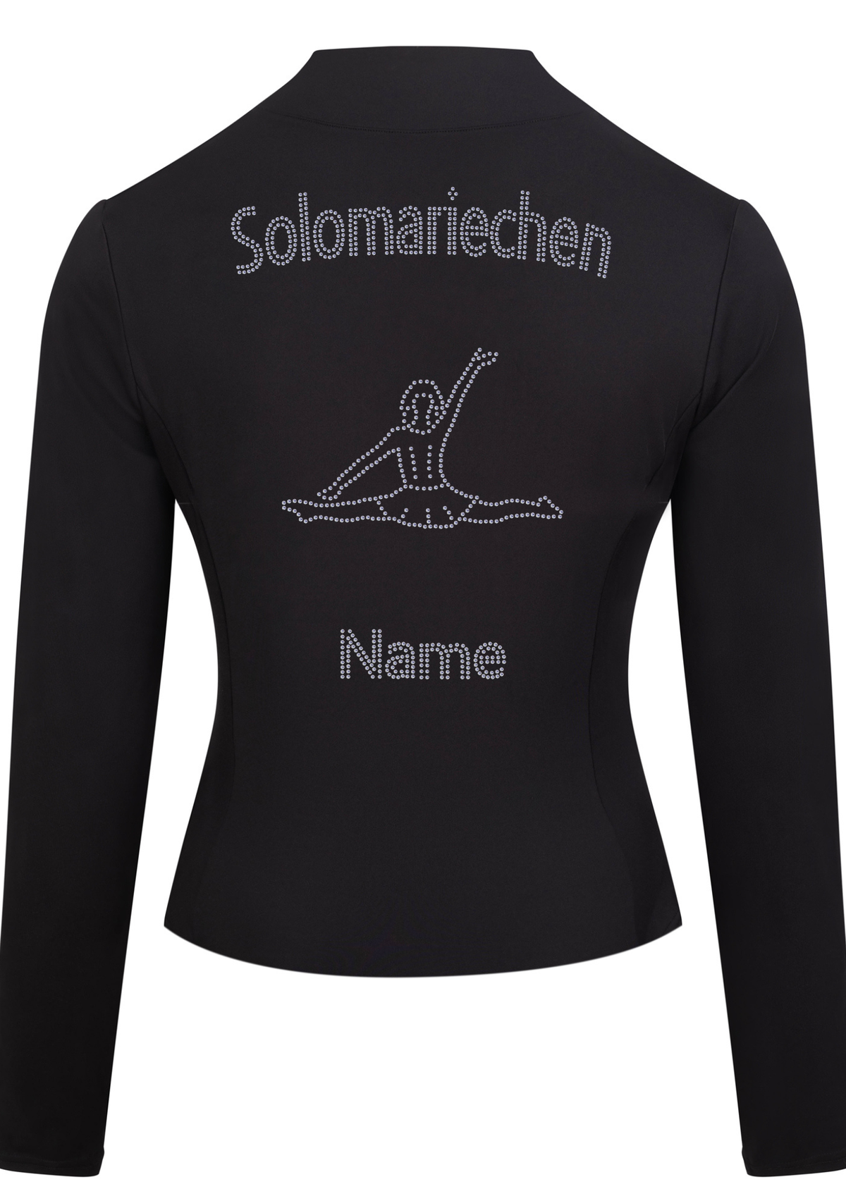 Sportjacke Damen Strass "Solomariechen"