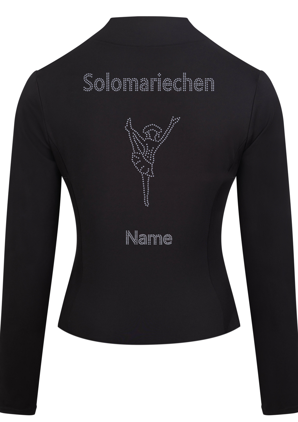 Sportjacke Damen Strass "Solomariechen"