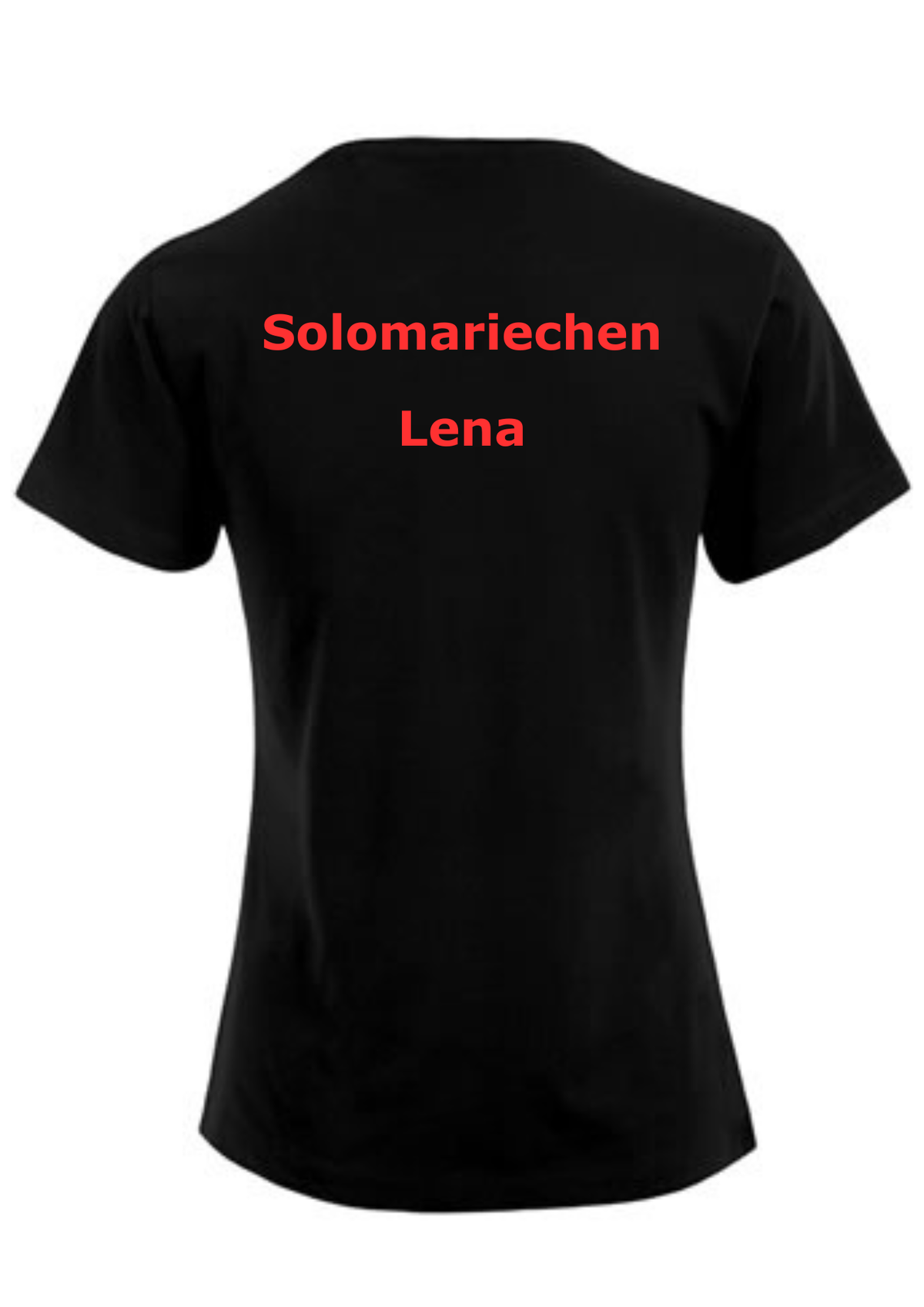 Damen T-Shirt / Funktionshirt / Top Druck "Solomariechen"