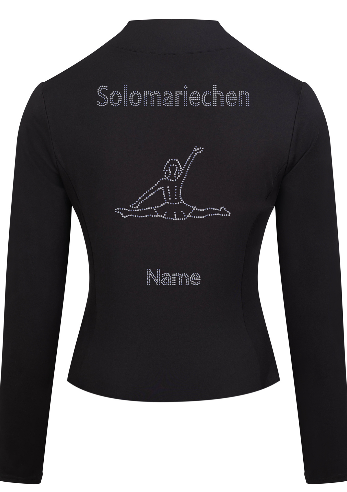 Sportjacke Damen Strass "Solomariechen"