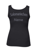 Damen Tank Top Strass "Solomariechen"