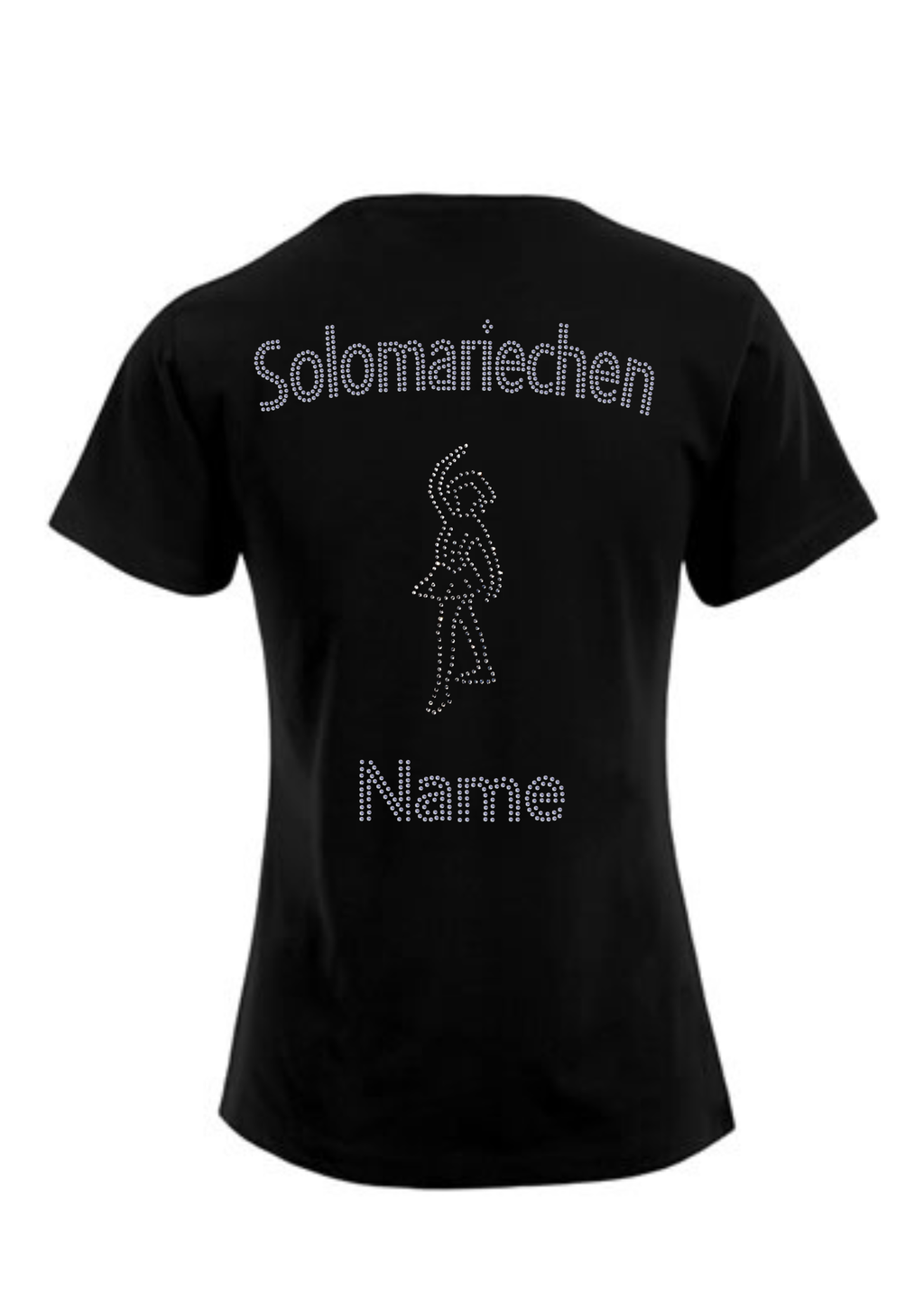 Damen Funktionsshirt Strass „Solomariechen“