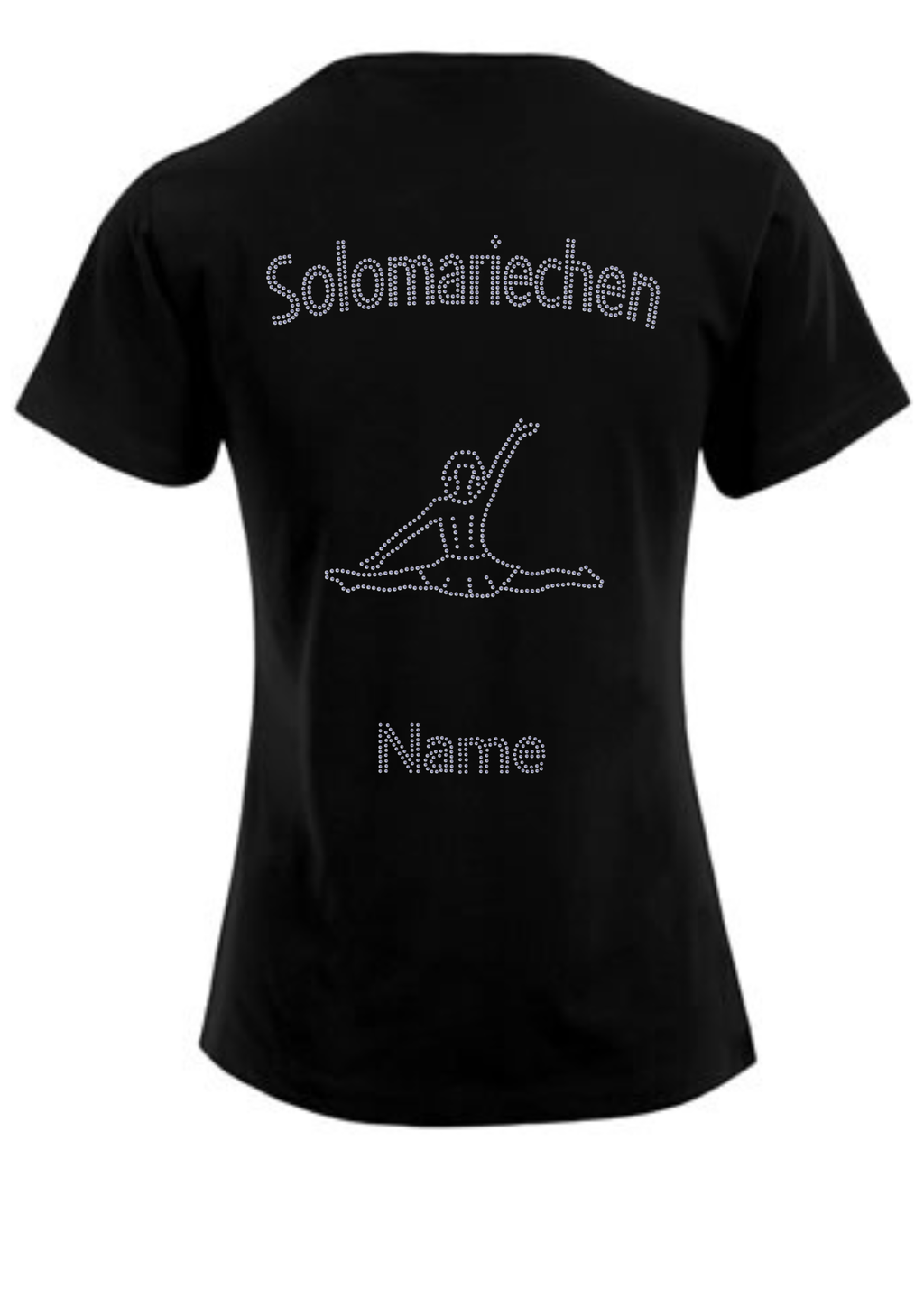 Damen Funktionsshirt Strass „Solomariechen“