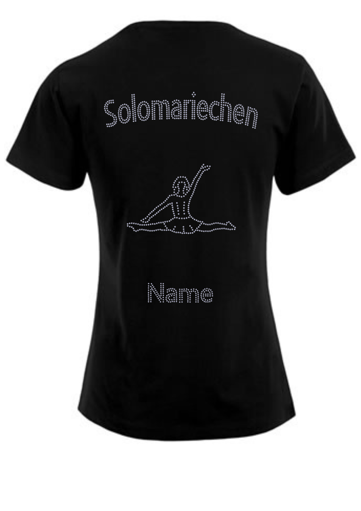 Damen Funktionsshirt Strass „Solomariechen“