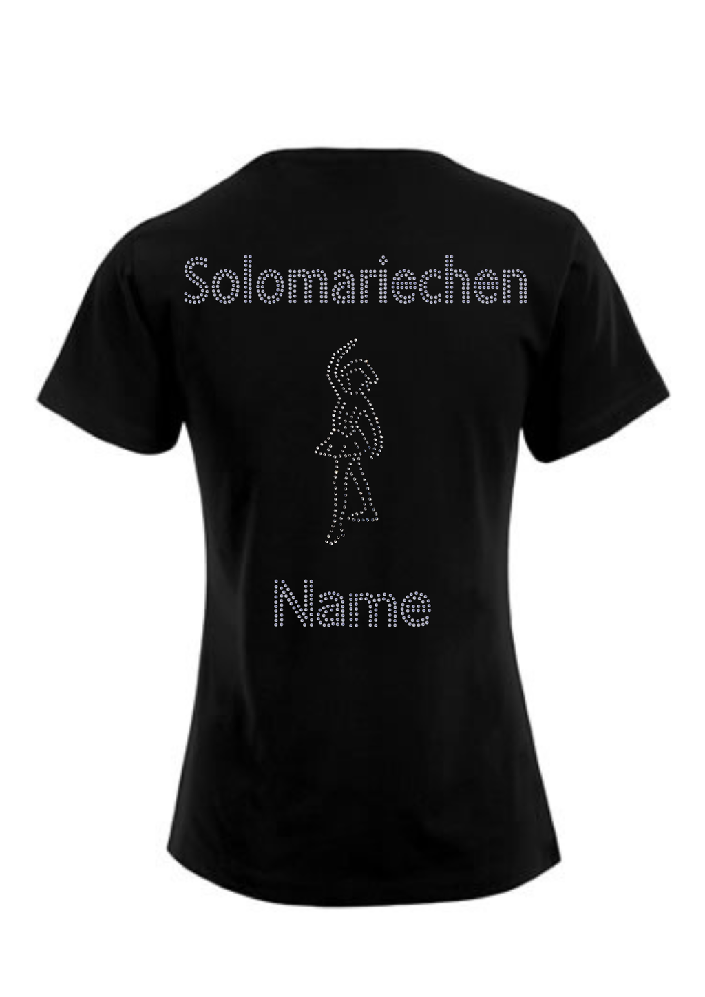 Damen Funktionsshirt Strass „Solomariechen“