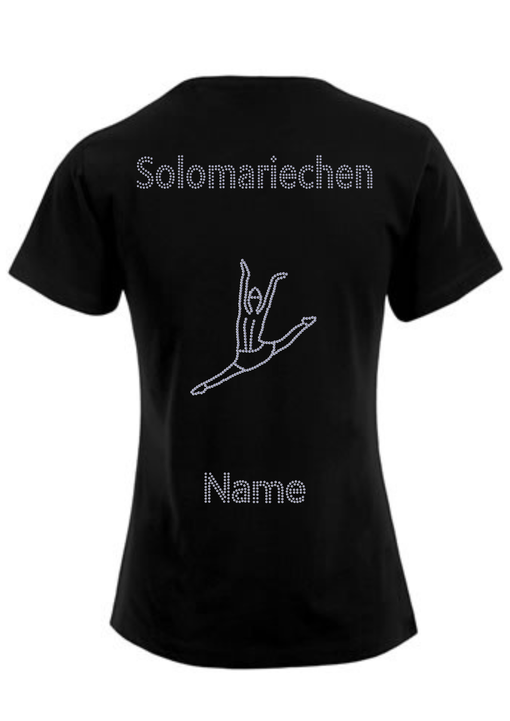 Damen Funktionsshirt Strass „Solomariechen“