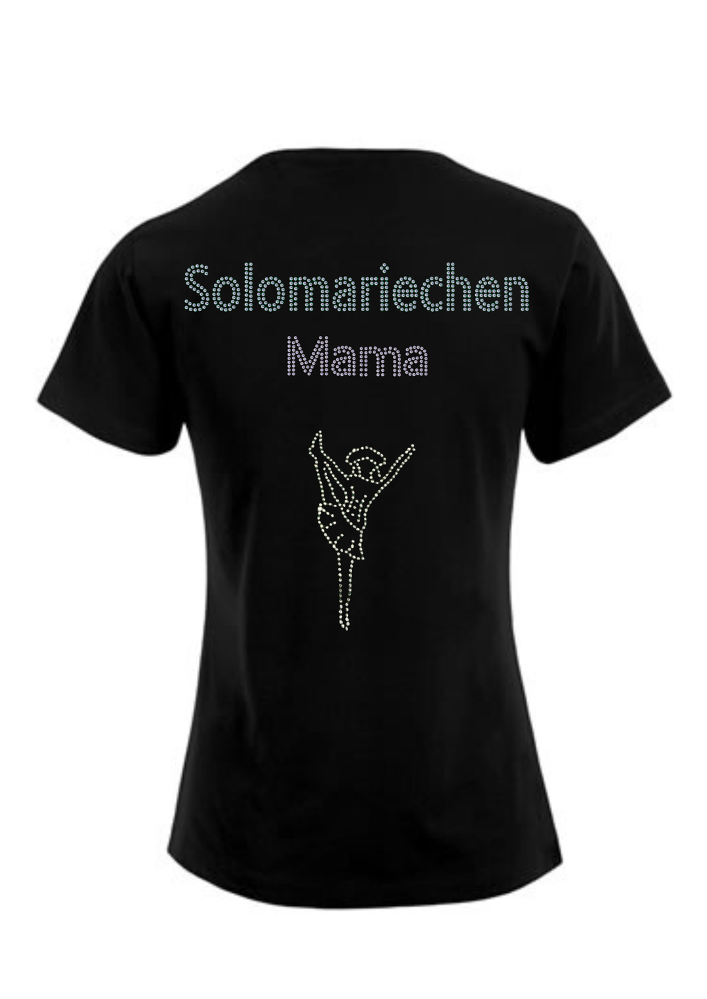 Damen T-Shirt Strass „Mama“