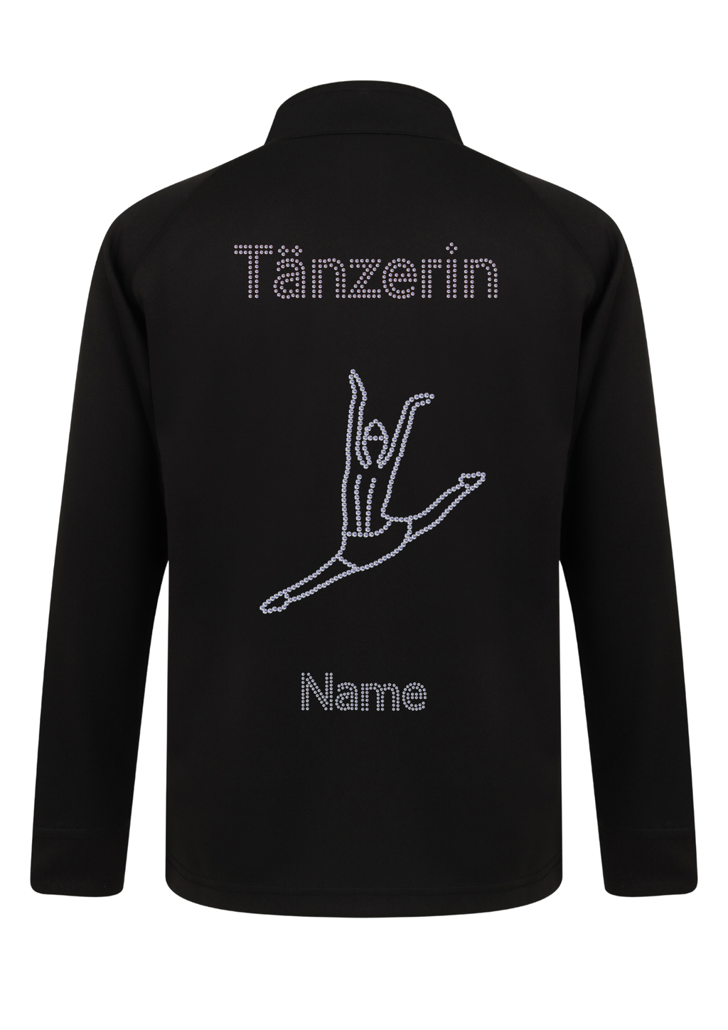 Sportjacke Kids Strass "Tänzerin"
