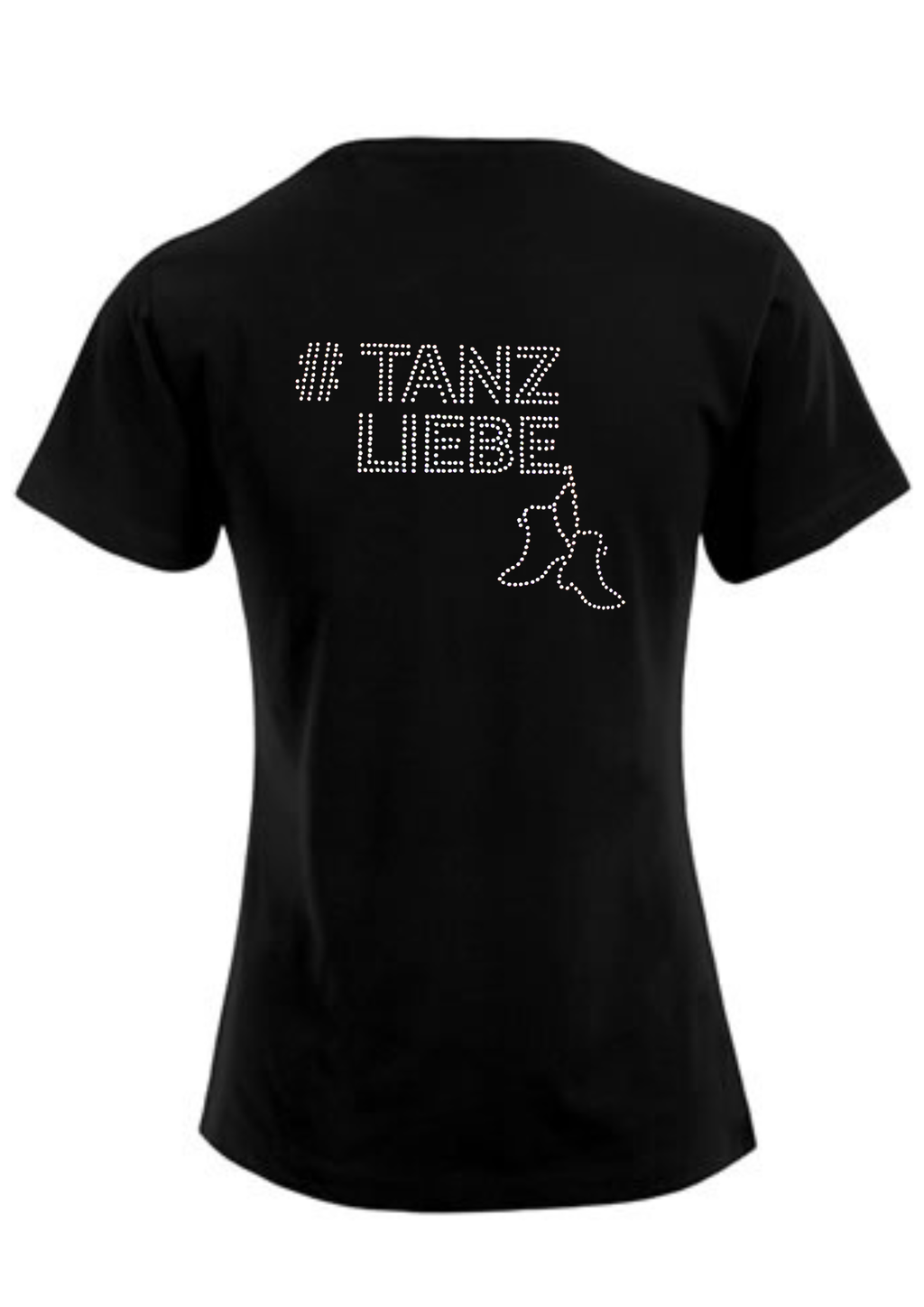 Girls T-Shirt Strass "#TANZLIEBE"