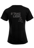 Girls T-Shirt Strass "#TANZLIEBE"