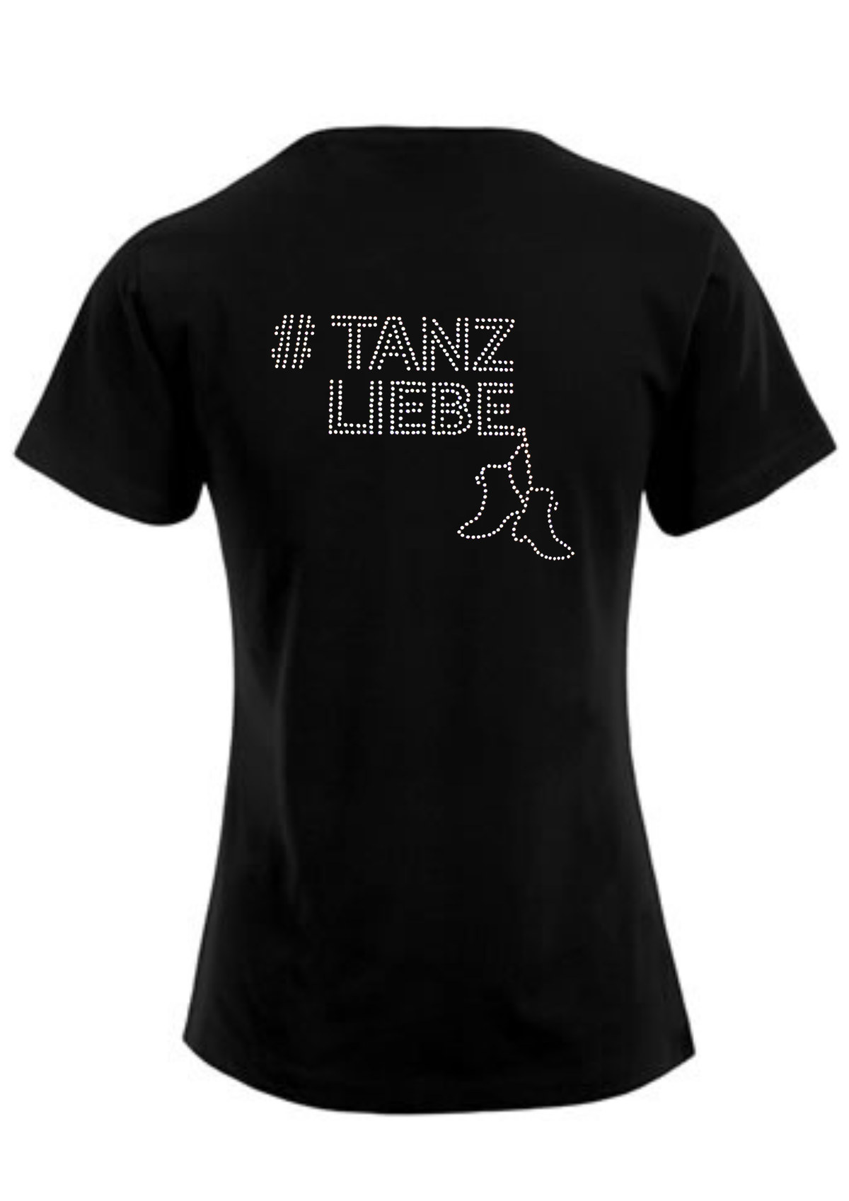 Girls T-Shirt Strass "#TANZLIEBE"