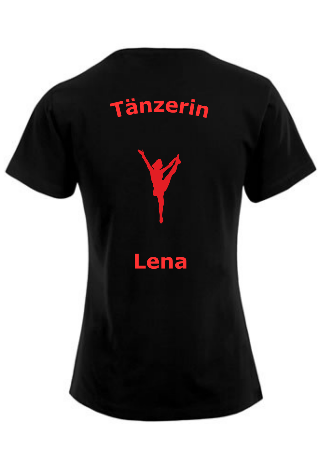 Girls T-Shirt / Funktionshirt  Druck "Tänzerin"