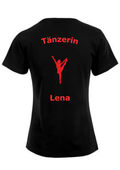 Girls T-Shirt / Funktionshirt  Druck "Tänzerin"