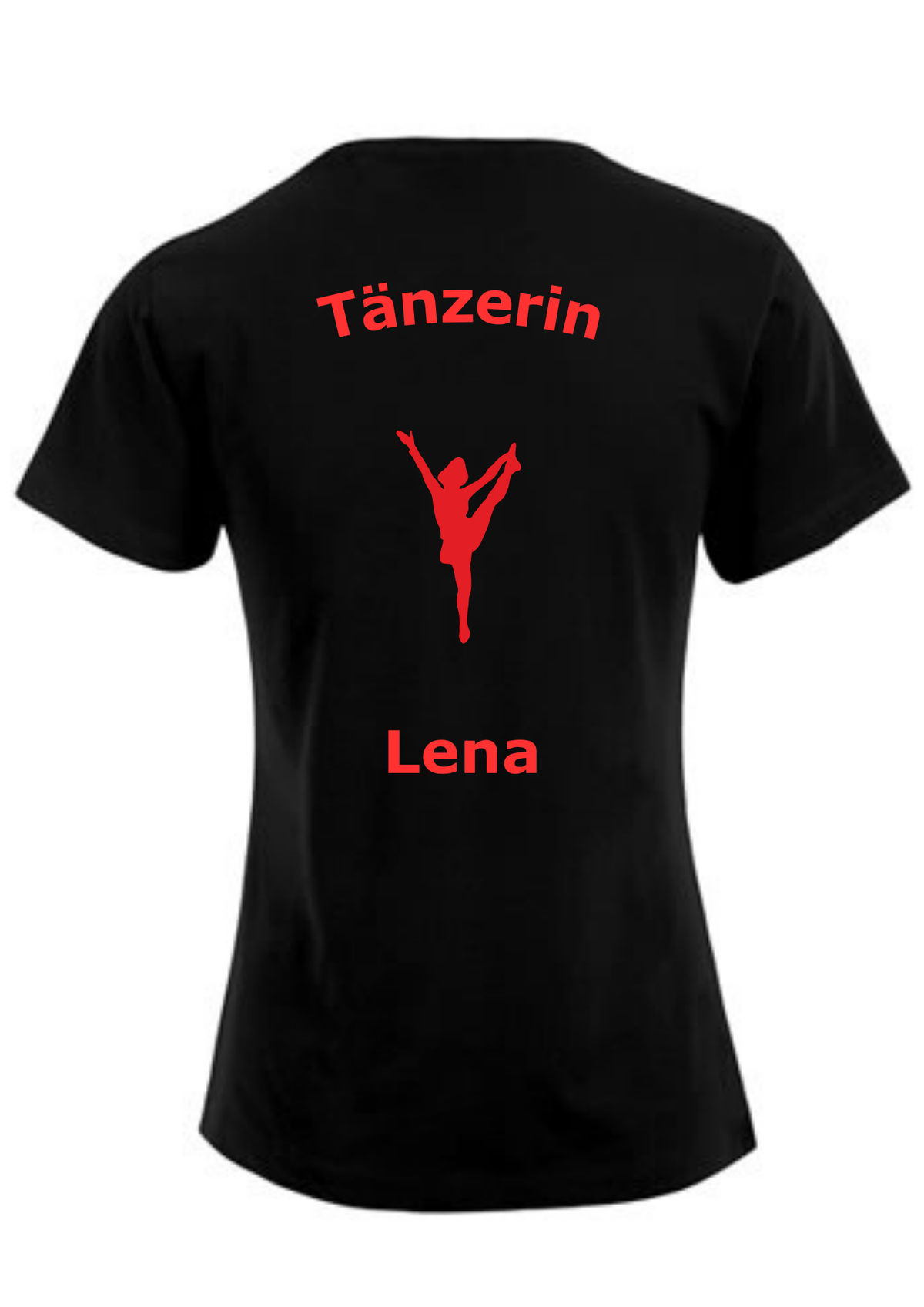 Girls T-Shirt / Funktionshirt  Druck "Tänzerin"