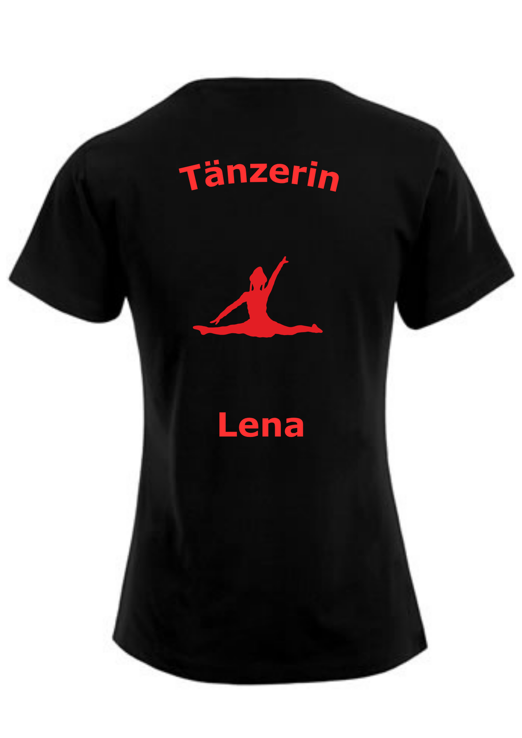 Girls T-Shirt / Funktionshirt  Druck "Tänzerin"