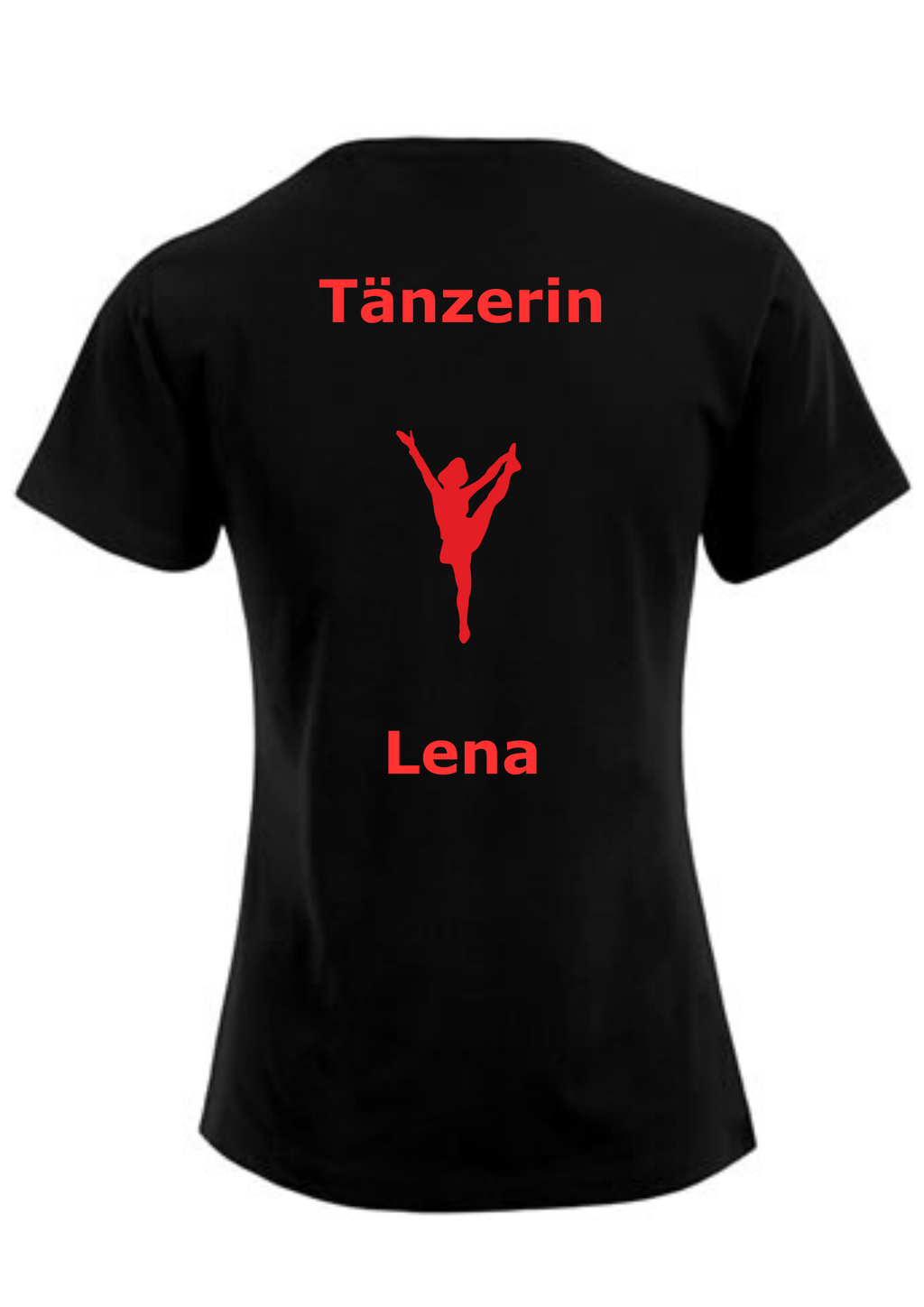 Girls T-Shirt / Funktionshirt  Druck "Tänzerin"